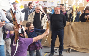 Le tir à genoux, seul un chef y arrive !