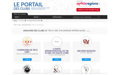lien vers le portail des clubs
